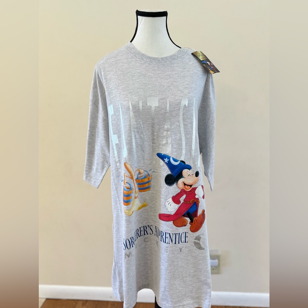 Disney Fantasia Sorcerer Mickey Sleep Shirt (small 6-8)
